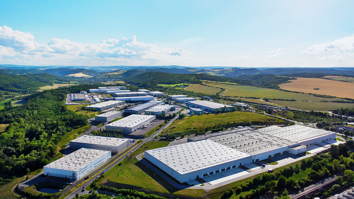 logistics park Prague-Rudna, warehouse Rudna, distribution center Prague-Rudna 