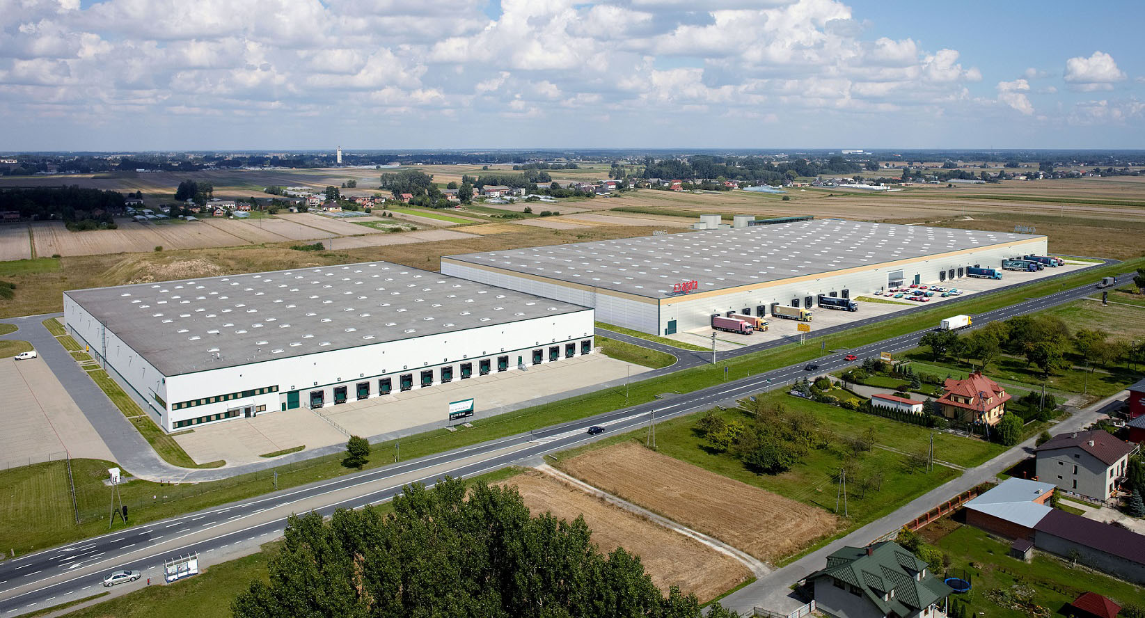 BTS Agata a Prologis Park Piotrkow területén, Lengyelország