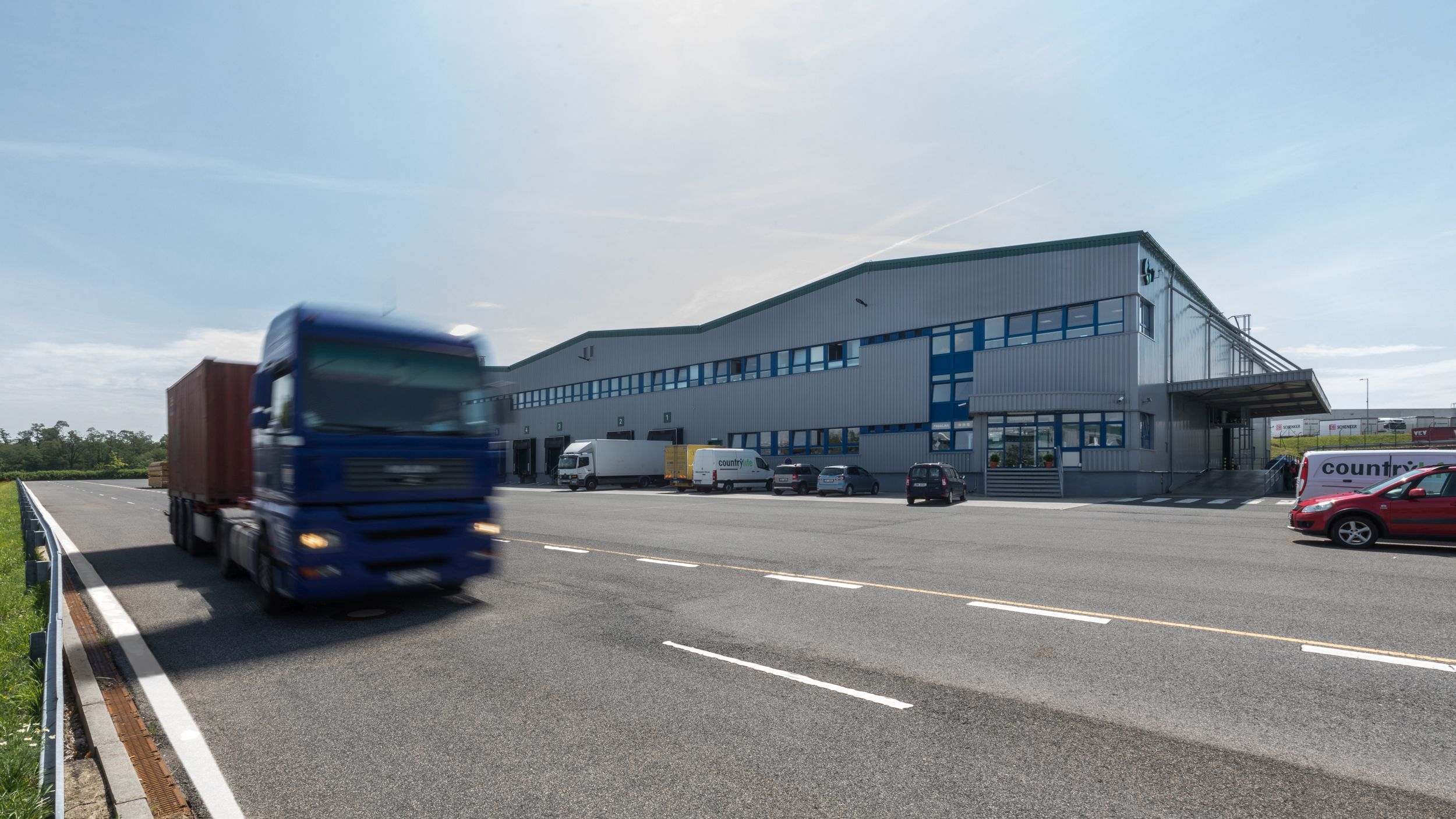 logistics park in Prague-Rudna, warehouse in Prague-Rudna