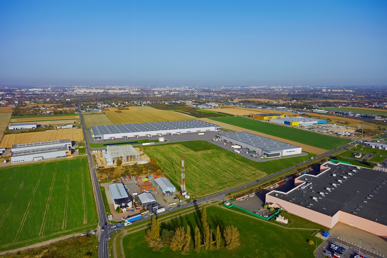 New logistics park in Poznan, Lengyelország