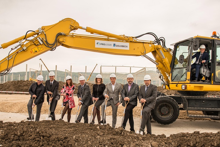 Groundbreaking ceremony at Prologis Park Nitra