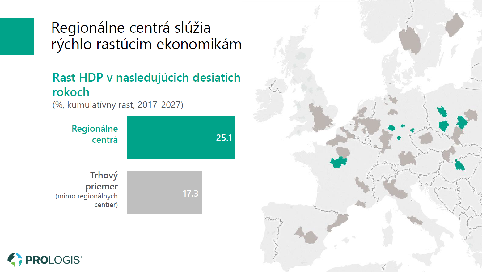 Regionálne centrá slúžia rýchlo rastúcim ekonomikám