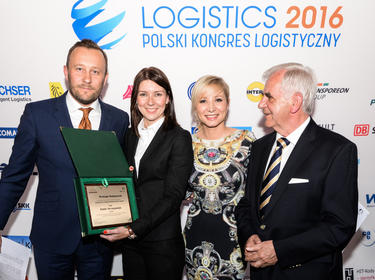 A Prologis díjazza a Poznańi Logisztikai Iskola legjobb hallgatóit, Lengyel Logisztikai Kongresszus, 2016