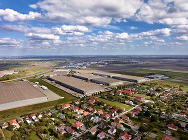 logistics park in Budapest-Sziget, distribution center in Budapest-Sziget